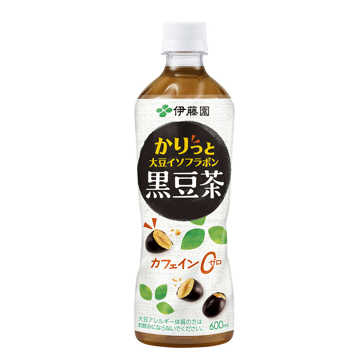伊藤園 おいしく大豆イソフラボン 黒豆茶 600ml×48本　【送料無料】