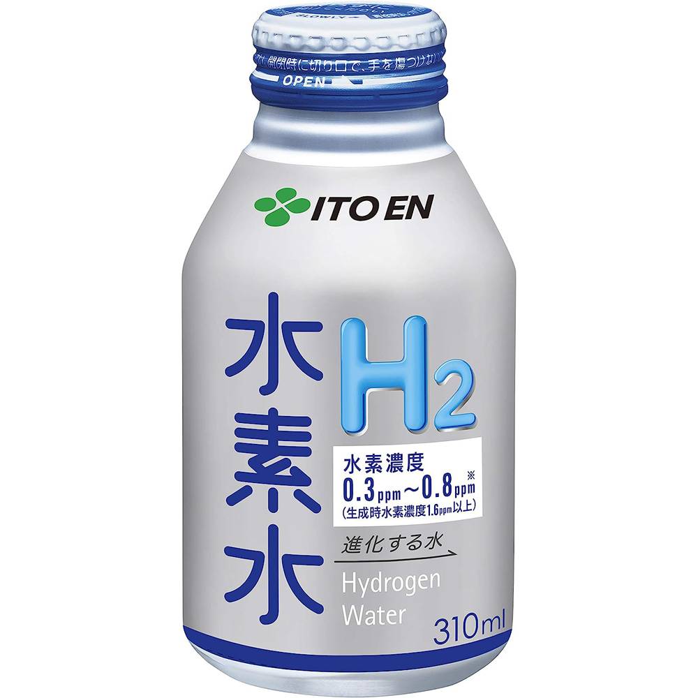 伊藤園 進化する水 水素水 ボトル缶 310ml ×48本　【送料無料】